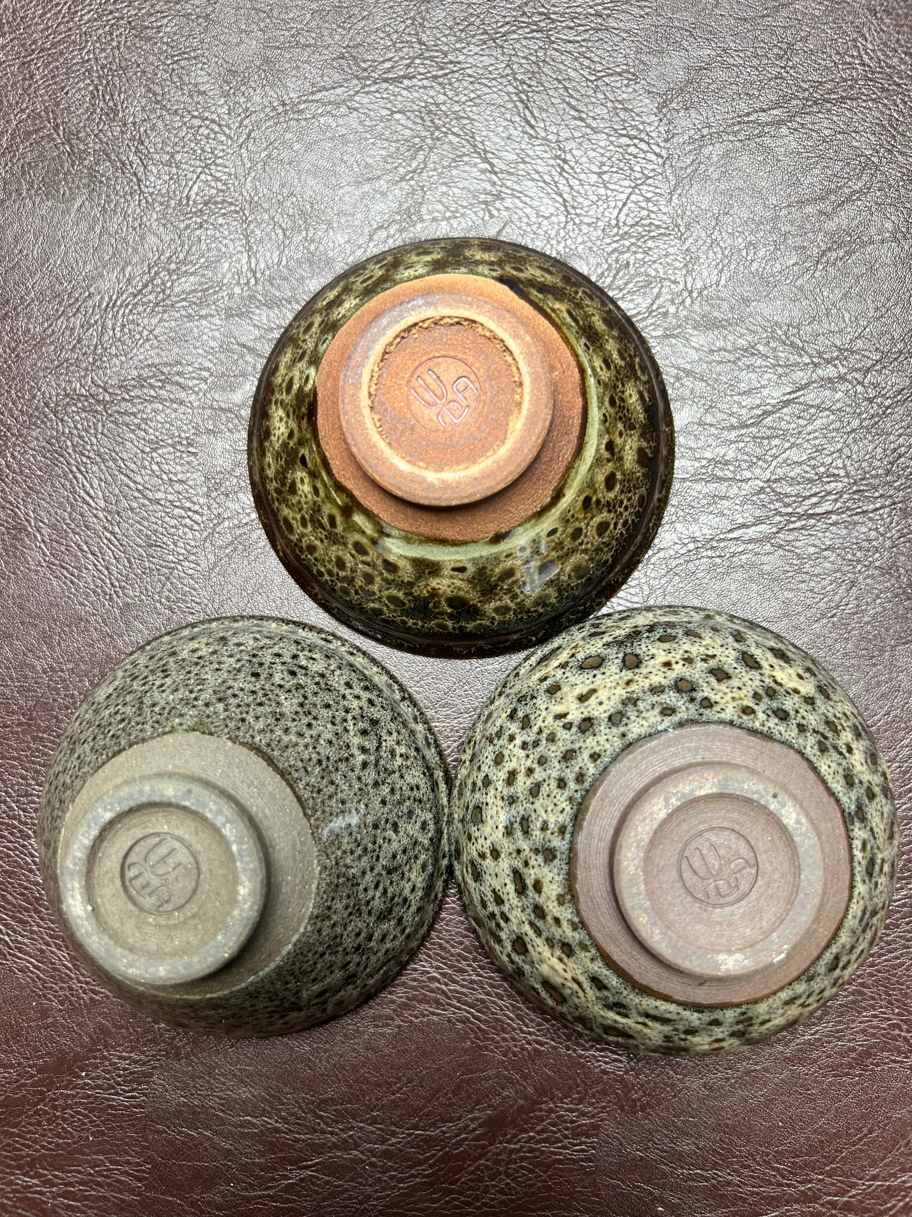 Gao Mohe: A Set of Three "Kiln-Transformed Beast-King Zun" Jianzhan Tea Bowls