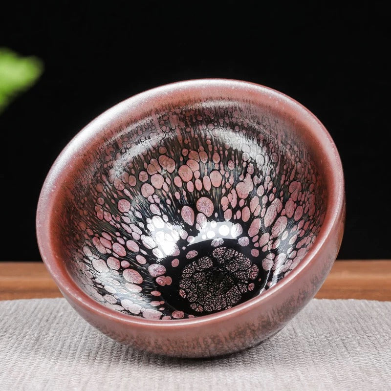 Oil-Spot Jianzhan Teacup (Single Cup)/油滴建盏茶杯（单杯）