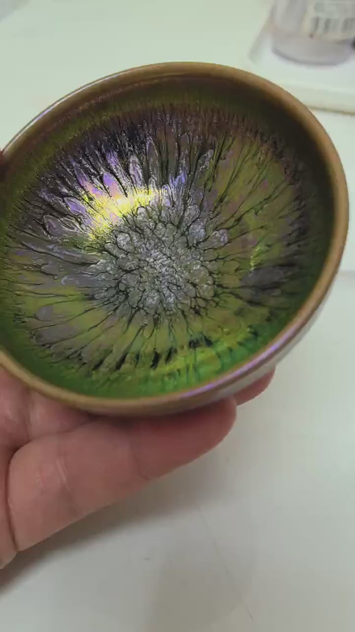 Hundred Flowers Jian Ware Tea Bowl